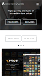 Mobile Screenshot of addictedtoweb.com